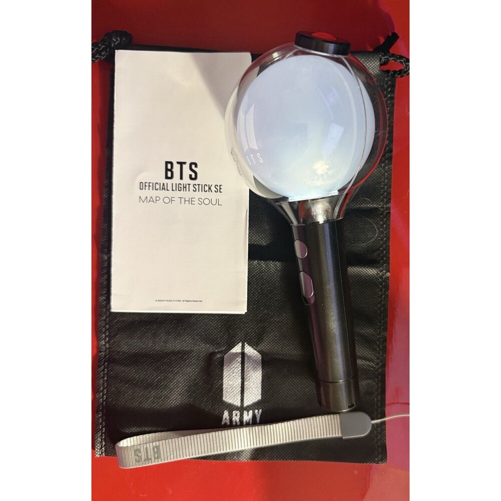 BTS Light Stick SE Map Of The Soul Complete Set Army Photo Cards Strap Carry Bag